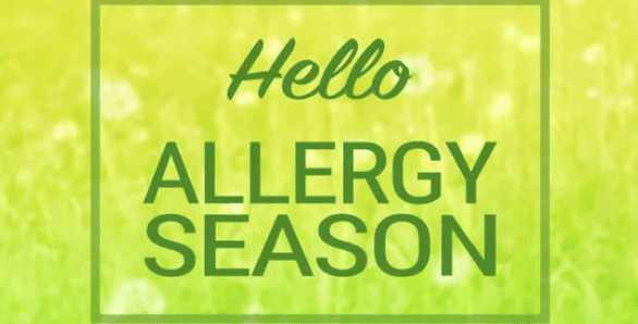 Hello Allergy Season
